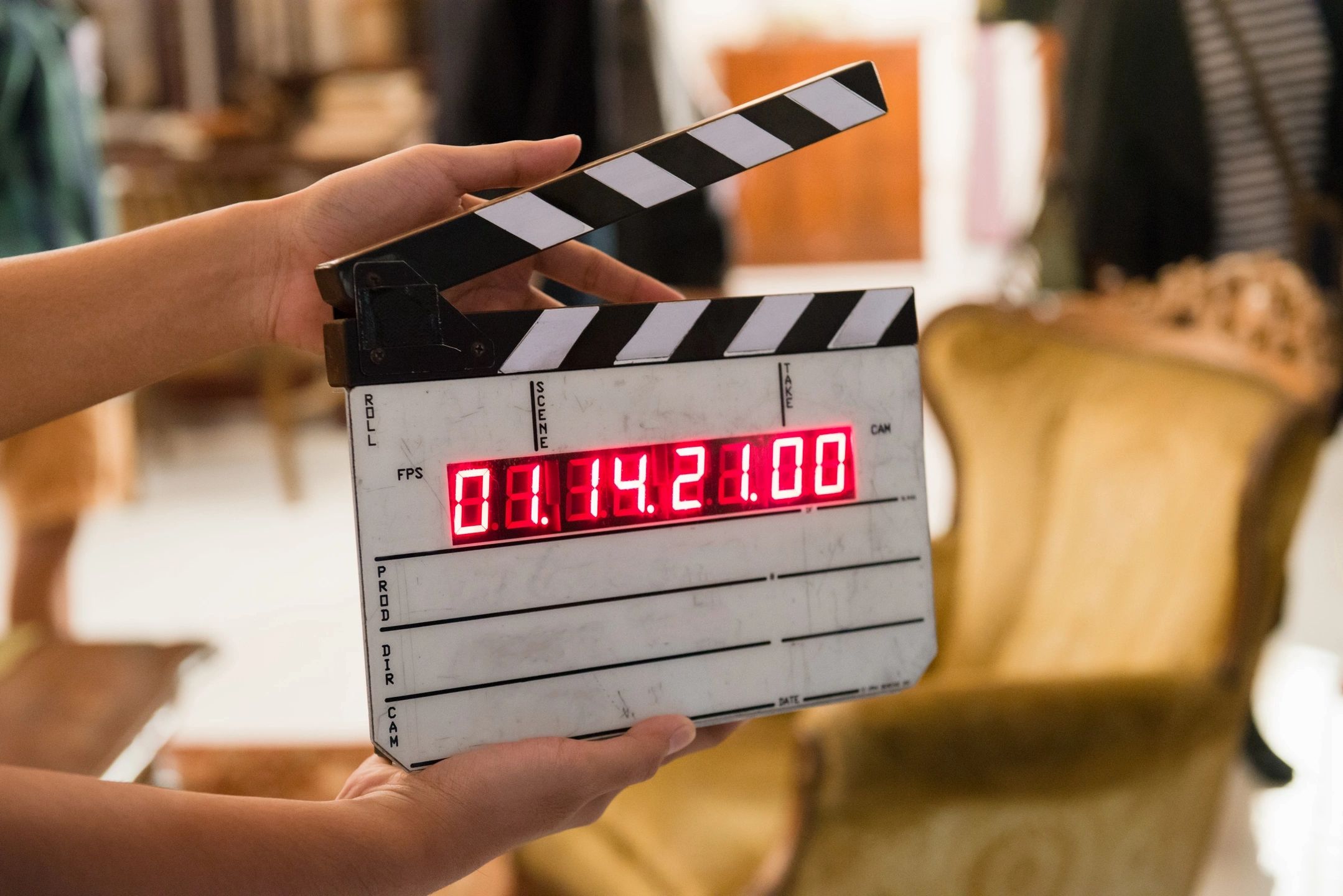 VideoLaw.tv production clapperboard